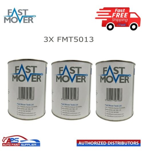 3X FMT5013 BRUSHABLE SEAM SEALER, 1KG TIN Rubber Waterproof